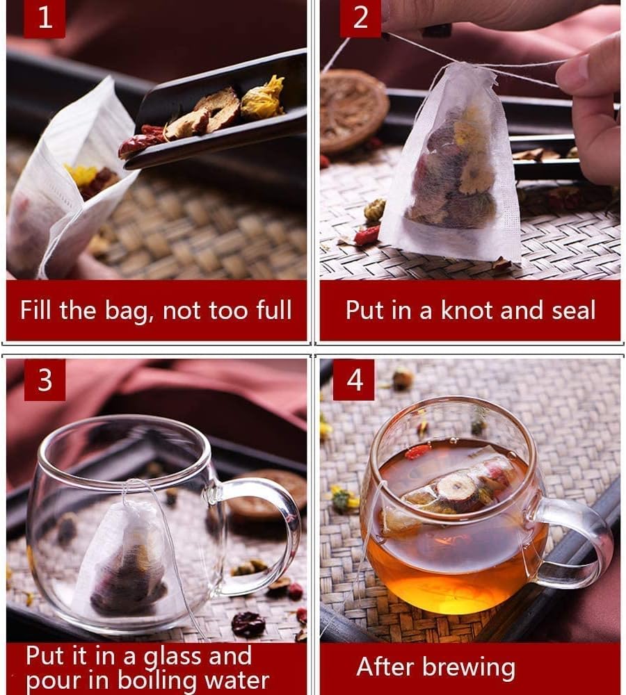 400 Pcs Disposable Tea Bags Review