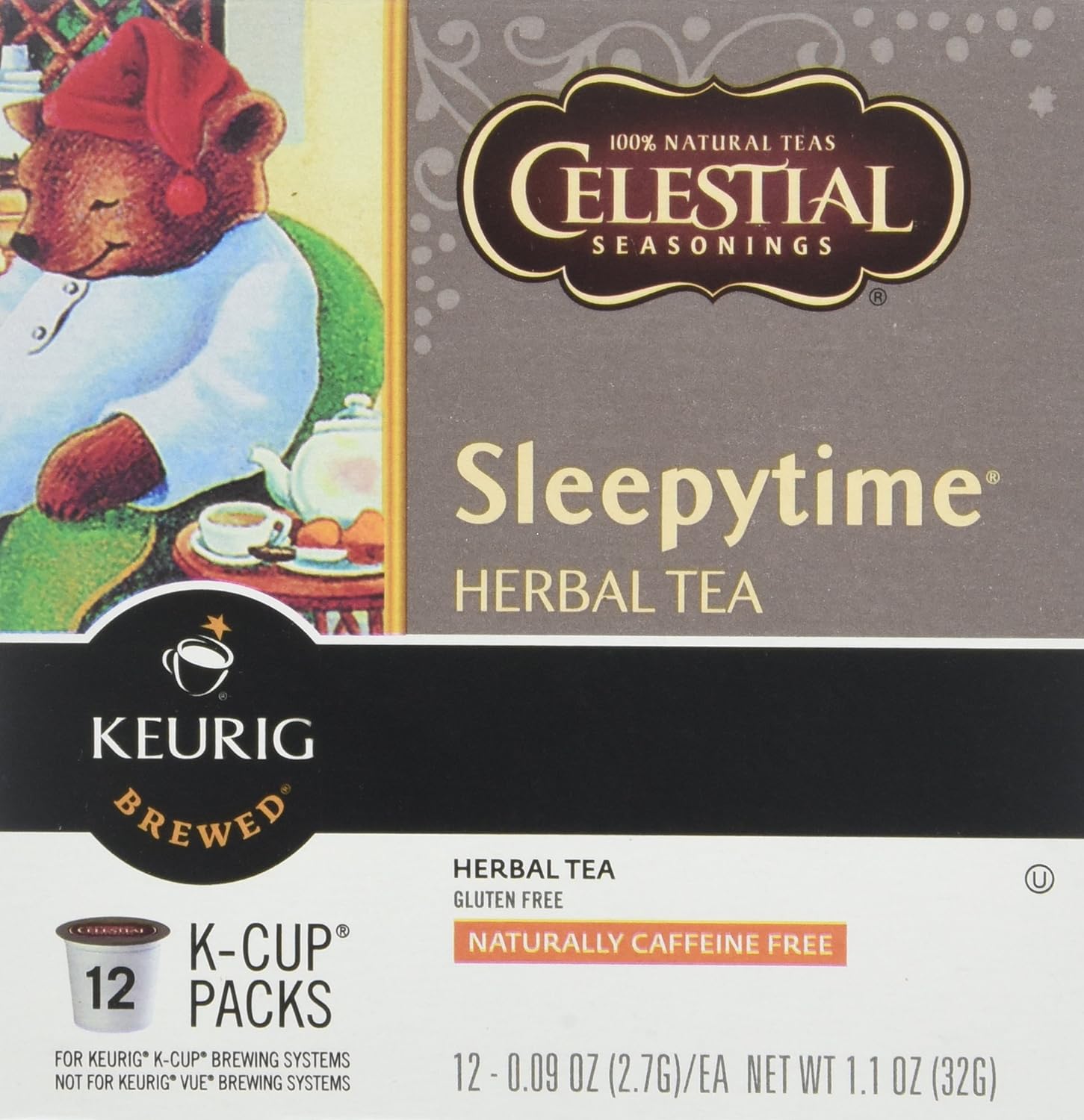 Celestial Seasonings Tea Kcup Sleepy Time Hrb Review