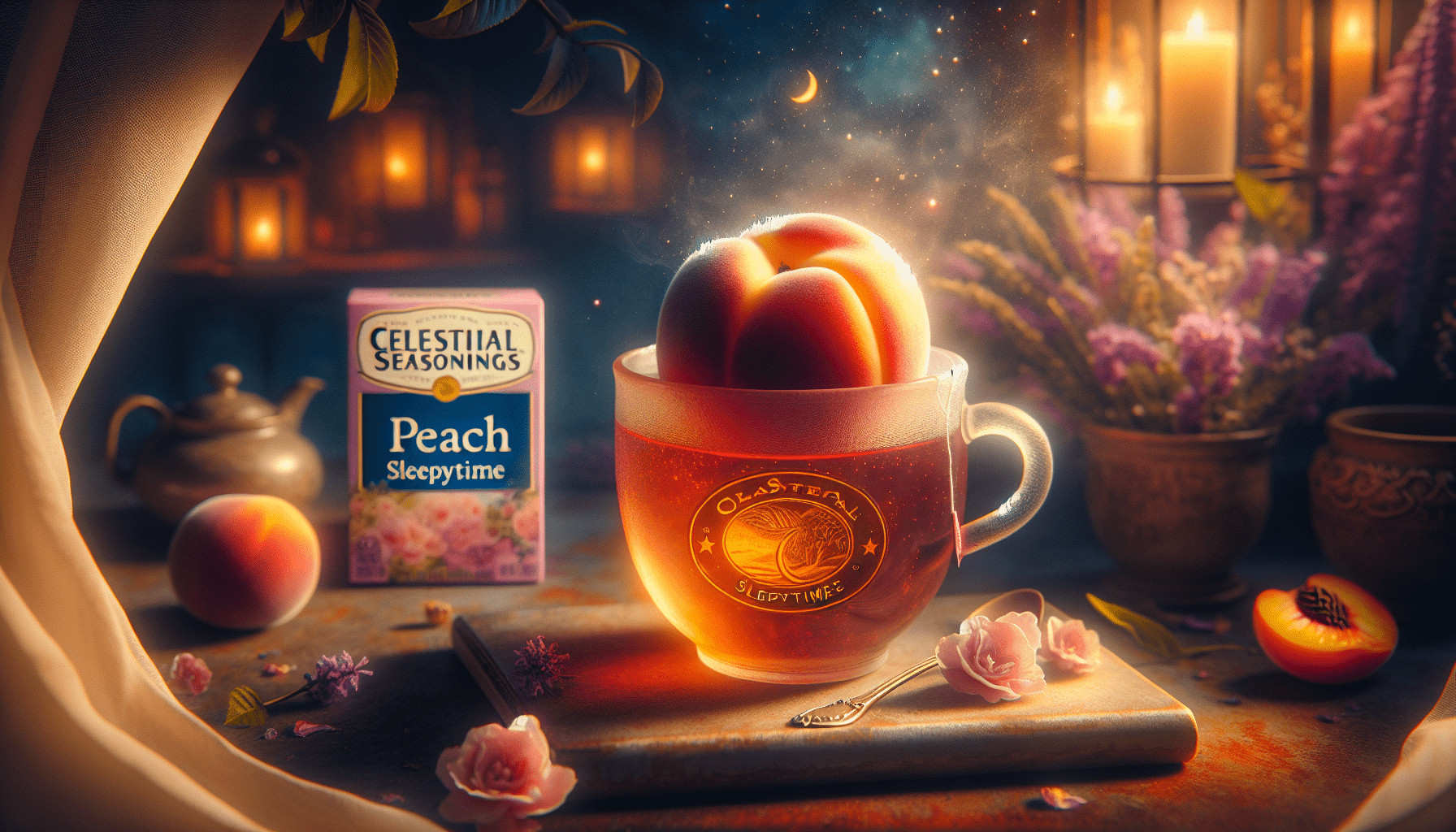 Celestial Seasonings Tea Peach Sleepytime Review