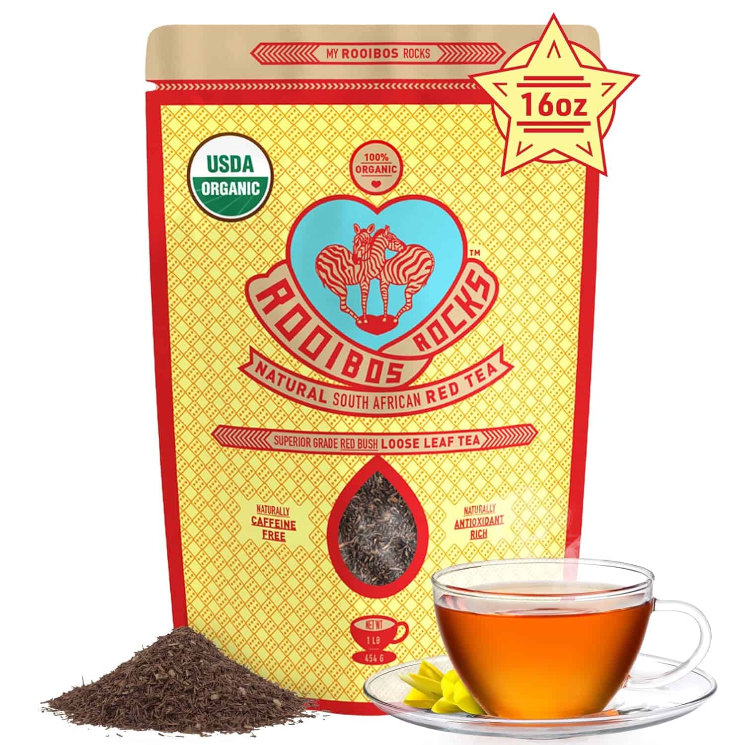 Naturally Sweet Organic Rooibos Tea Review